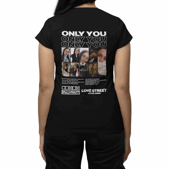 Playera Only You Dama 10 Fotos